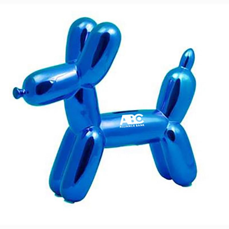 Made By Humans Balloon Money Bank-Dog