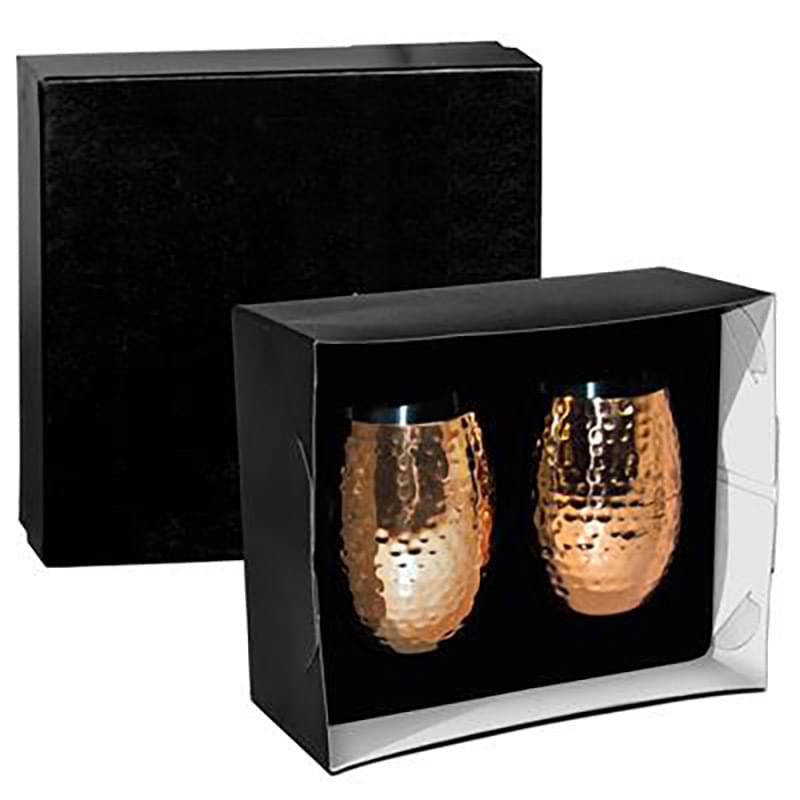 Cheers Double Wall Tumbler (2-Piece Gift Set)