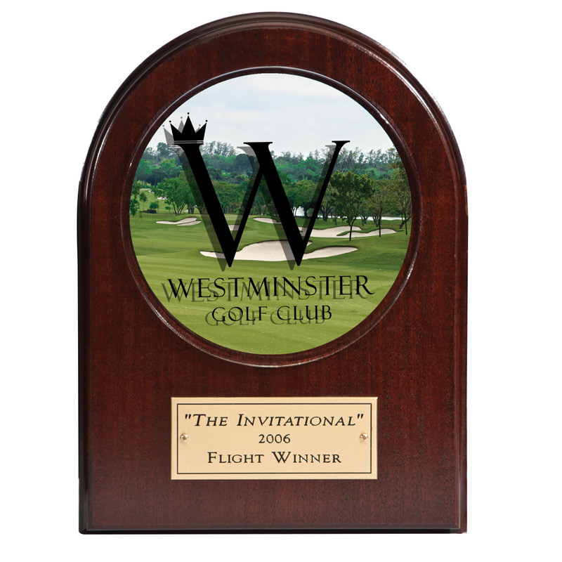 Round Top Plaque