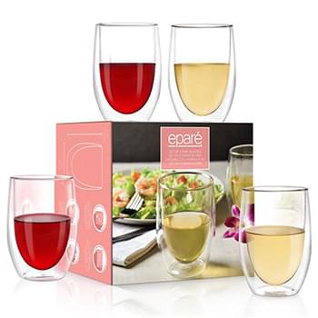 Epare Double-Wall Wine Glass (Set of 4)